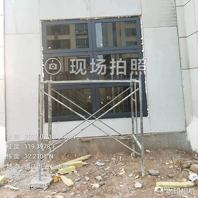 镇江市金山水城泄爆窗安装